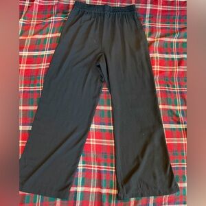 Women's Black wide leg pants
